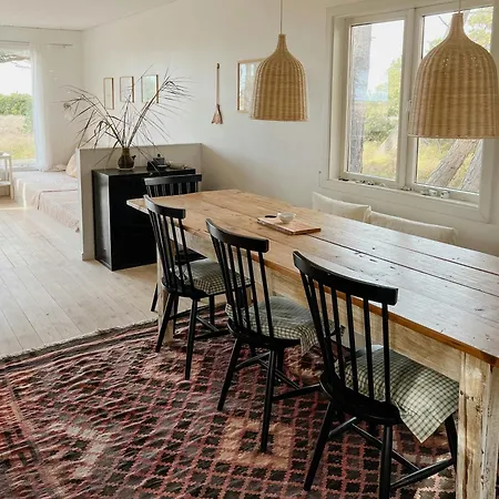 Sea View Over Heather And Reeds Near Sejero Bay * Vig